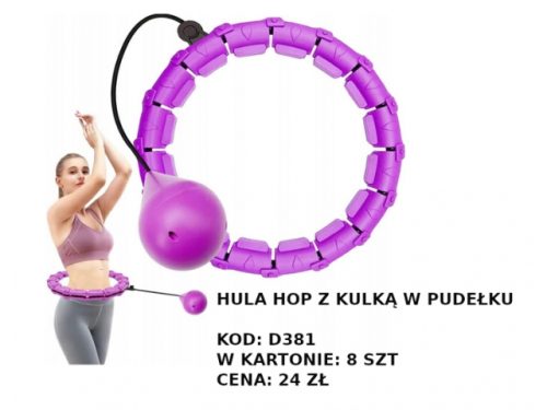 hula hop z kulką